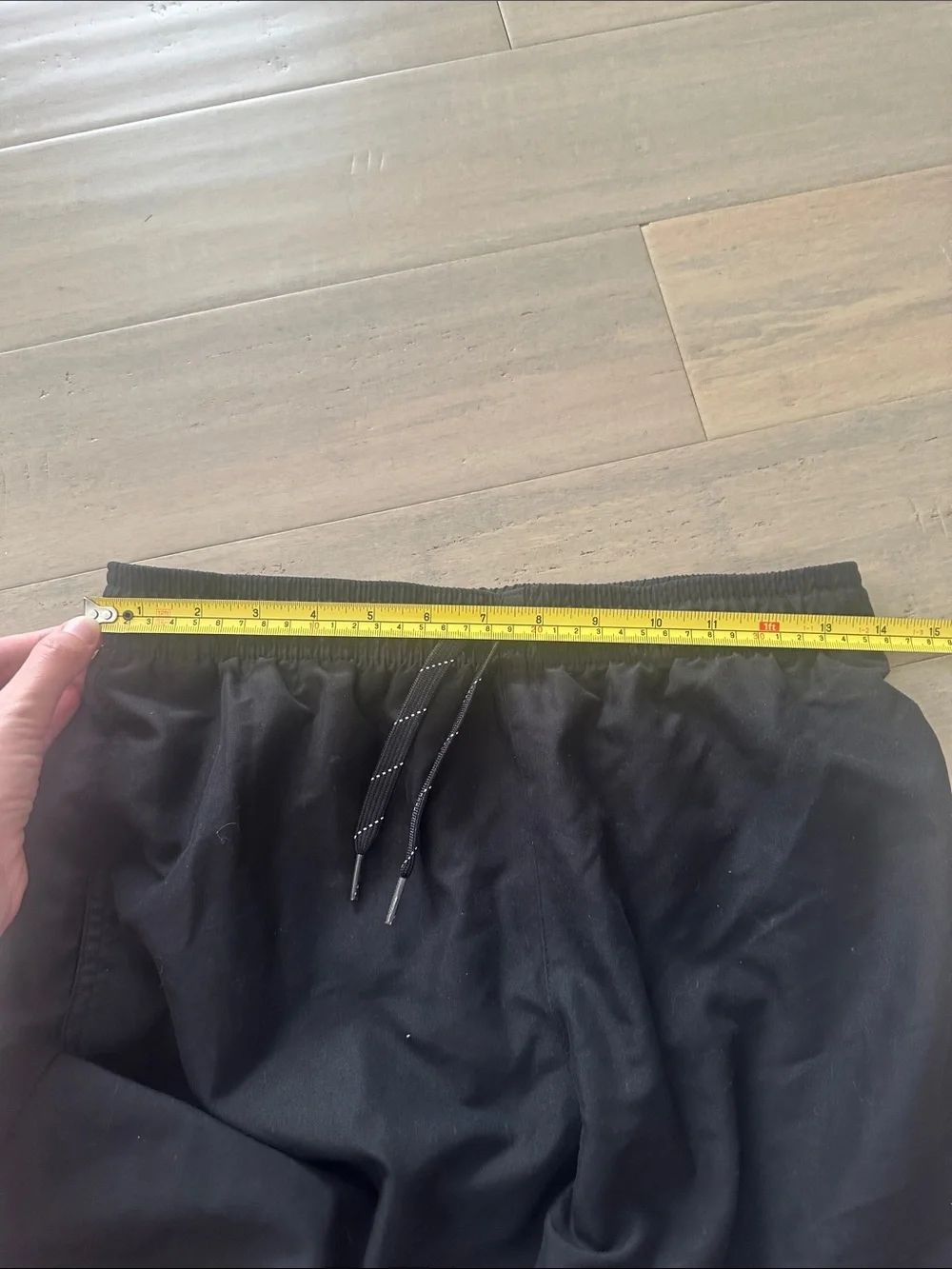 Old Navy Black Lined Swim Shorts with Drawstring
